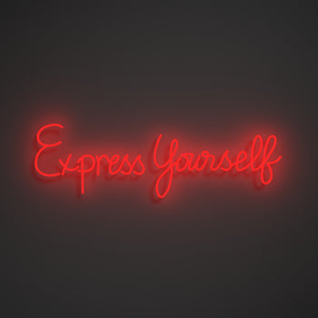 Express Yourself by Madonna, Signe en néon LED