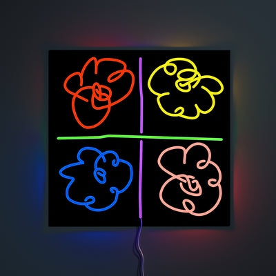 Flowers by Mickalene Thomas