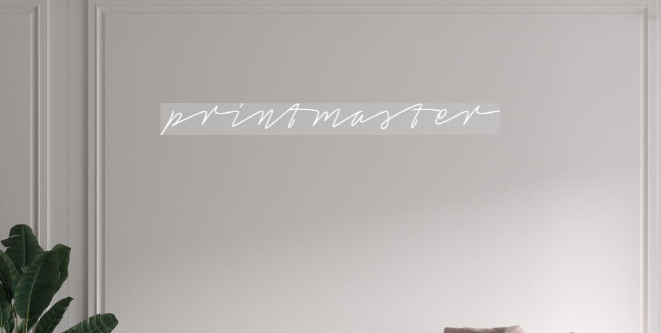 Custom text: printmaster