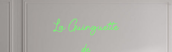 Custom text: La Guinguette 
de 
La Borde