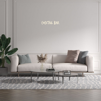 Custom text: COCKTAIL BAR