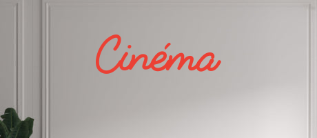 Custom text: Cinéma