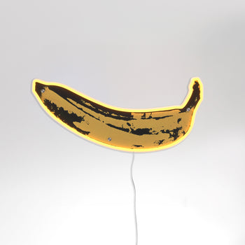 Banana by Andy Warhol - signe en néon LED