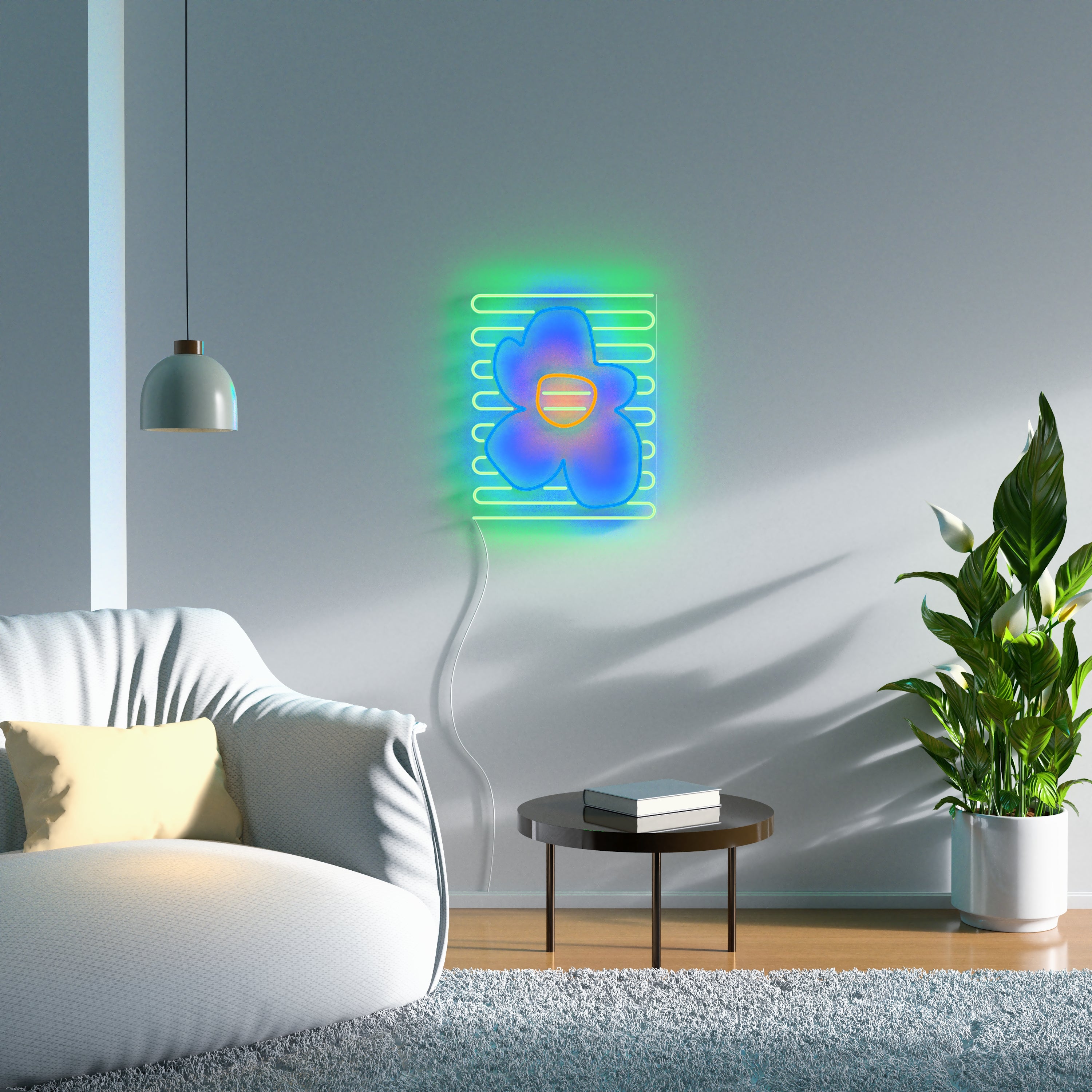 Blue Flower by Micke Lindebergh - Yellowpop