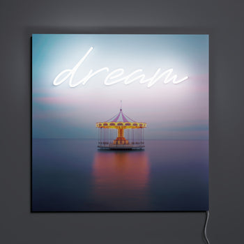 Dream by Yellowpop Wonderland, signe en néon LED