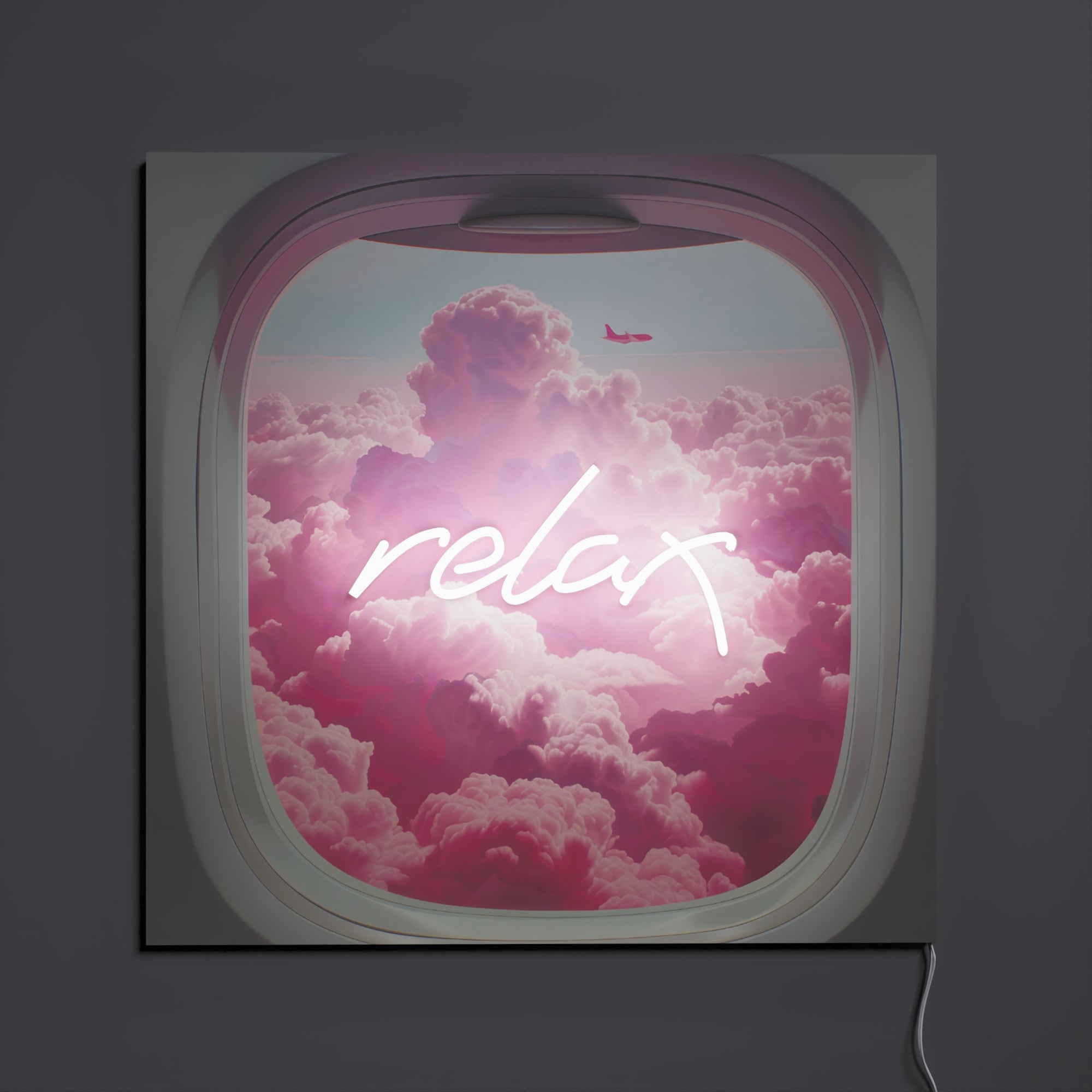 Relax by Yellowpop Wonderland, signe en néon LED
