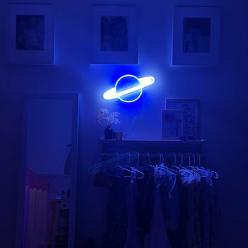 Uranus - Signe en néon LED