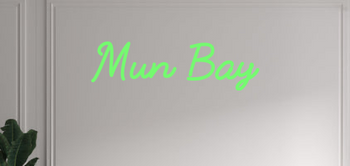 Custom text: Mun Bay
