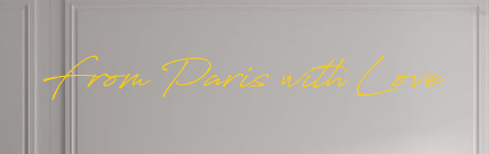 Custom text: From Paris with Love