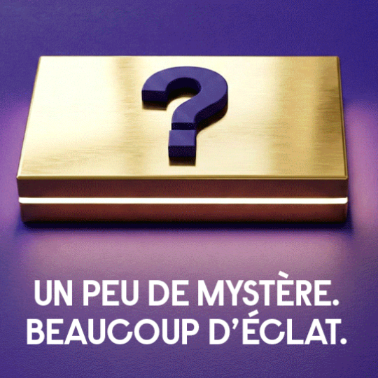 Cadeau Mystère, signe en néon LED