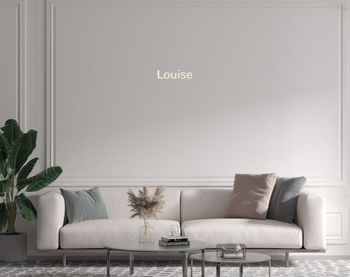 Custom text: Louise