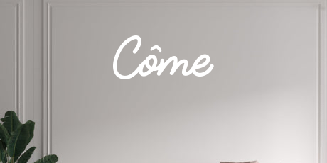 Custom text: Côme