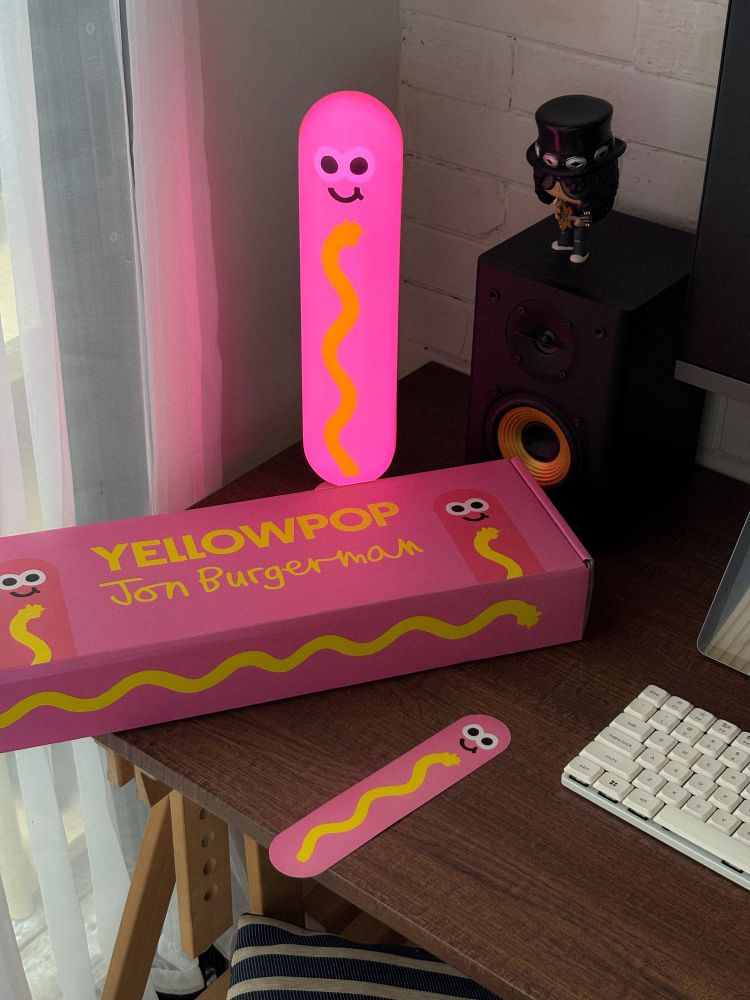 PopBox Hot Dog by Jon Burgerman