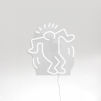 Dancing Man, YP x Keith Haring, signe en néon LED