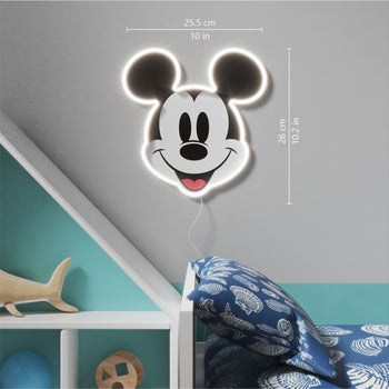 Mickey Printed Face by Yellowpop, signe en néon LED