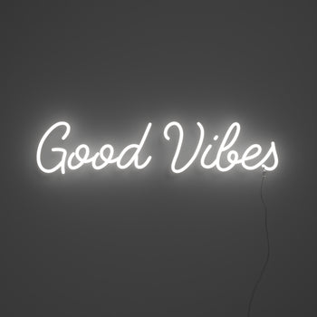 Good Vibes - signe en néon LED
