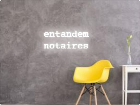 Custom text: entandem
notaires
