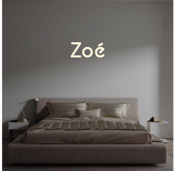 Custom text: Zoé