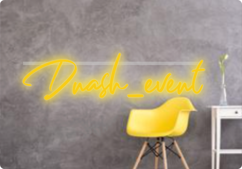 Custom text: Dnash_event