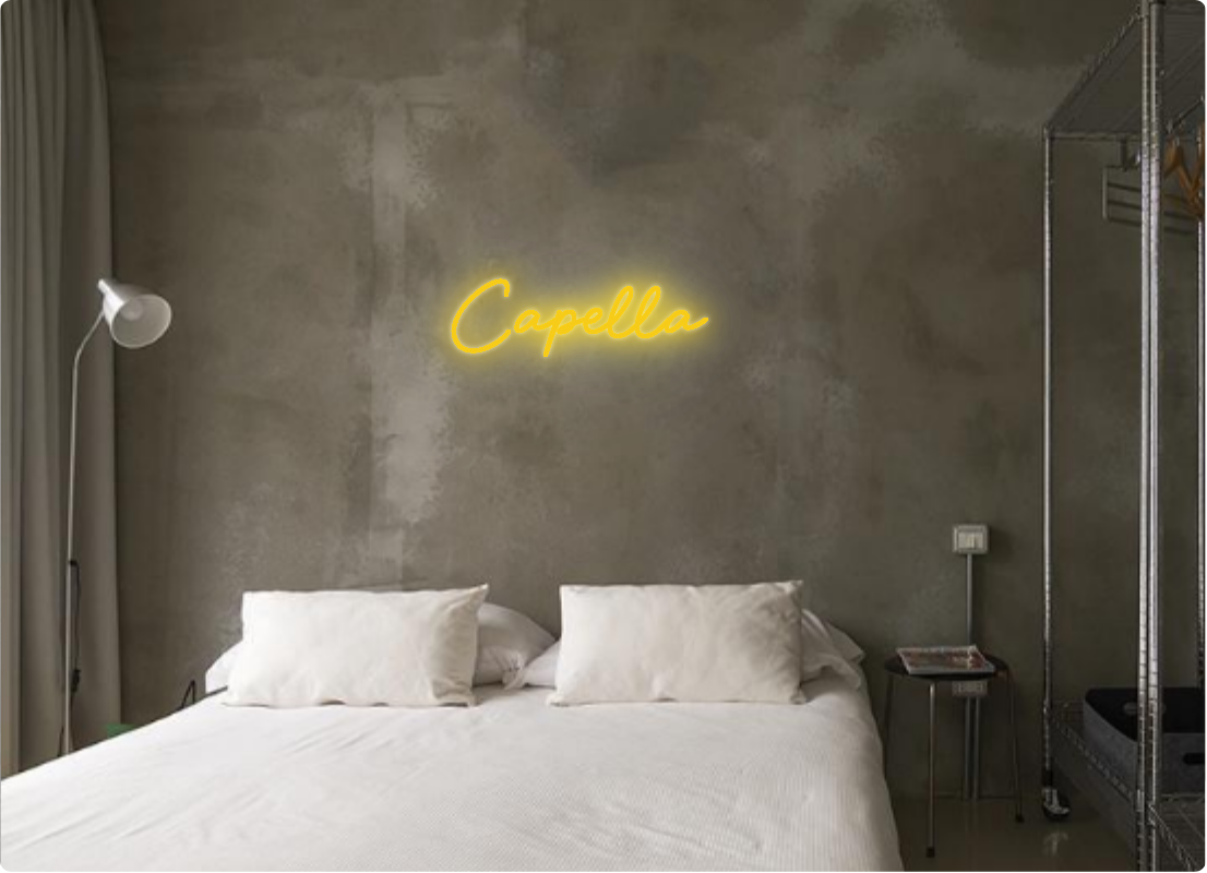 Custom text: Capella