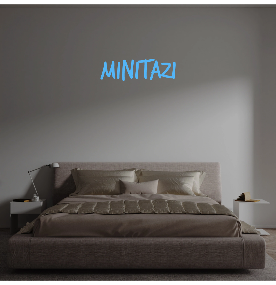 Custom text: MiniTazi