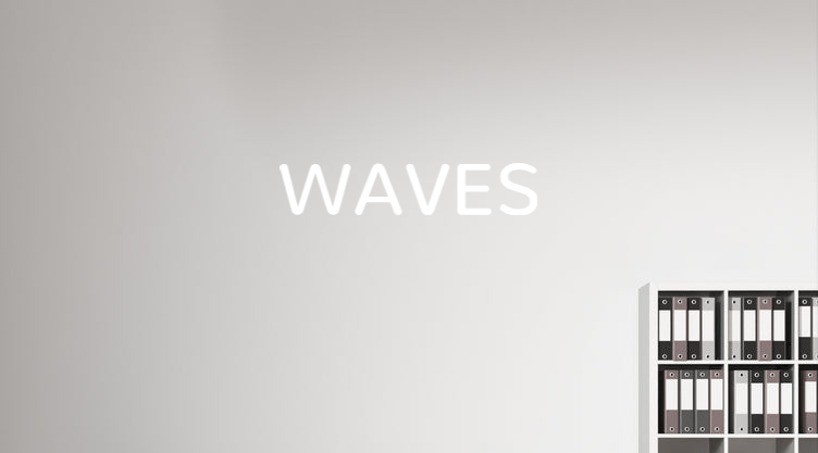 Custom text: WAVES
