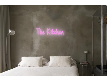 Custom text: The Kitchen