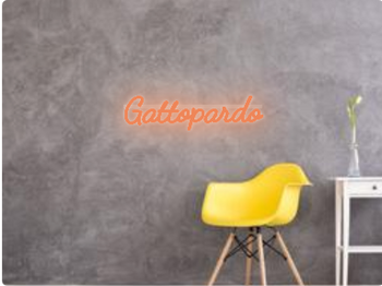 Custom text: Gattopardo