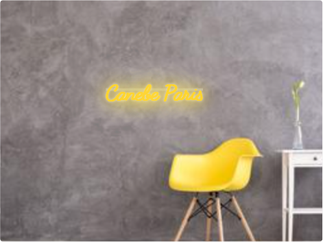 Custom text: Canebe Paris