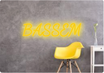 Custom text: BASSEM