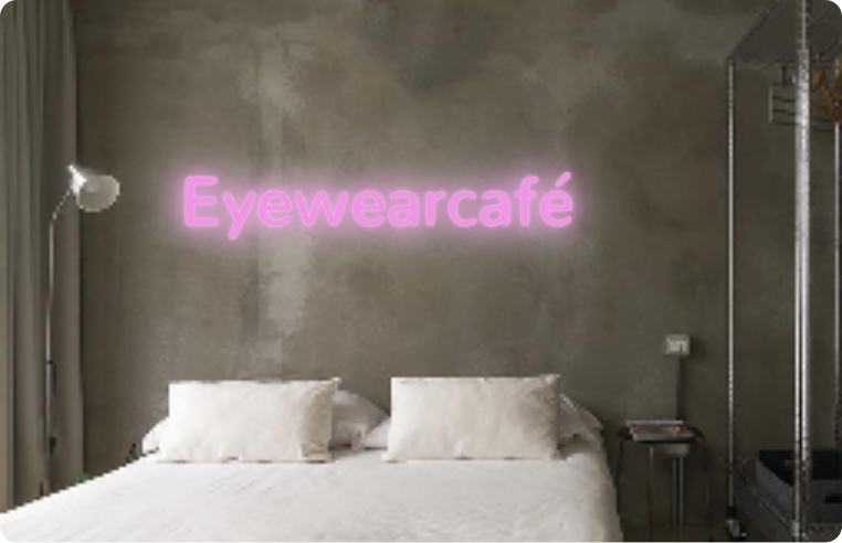 Custom text: Eyewearcafé