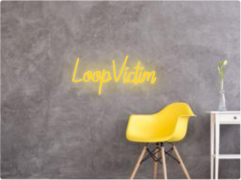 Custom text: LoopVictim
