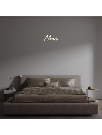 Custom text: Alma