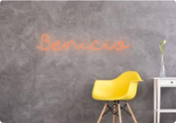 Custom text: Benicio