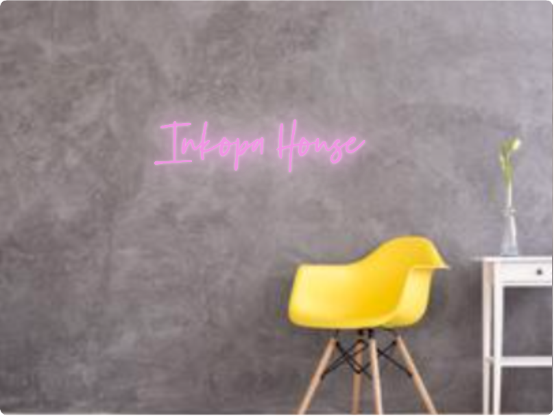 Custom text: Inkopa House