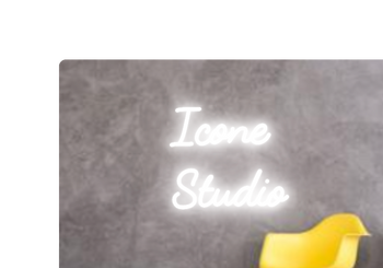 Custom text: Icone
Studio