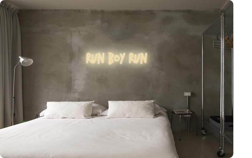 Custom order: Run boy run