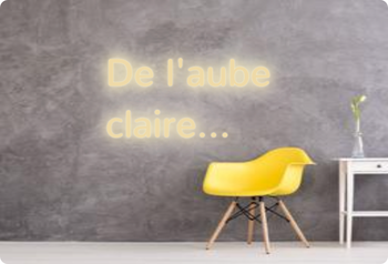 Custom text: De l