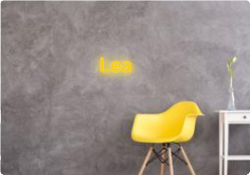 Custom text: Lea