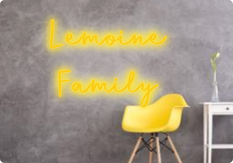 Custom text: Lemoine
Family