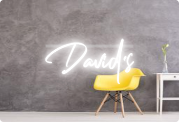 Custom text: David