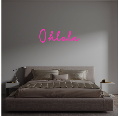 Custom text: Ohlala