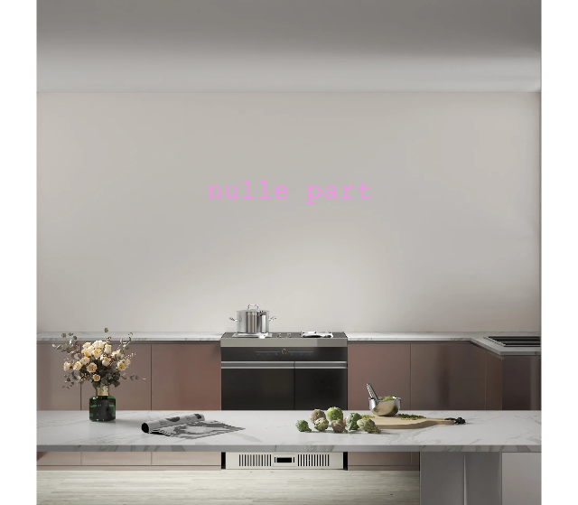 Custom text: nulle part