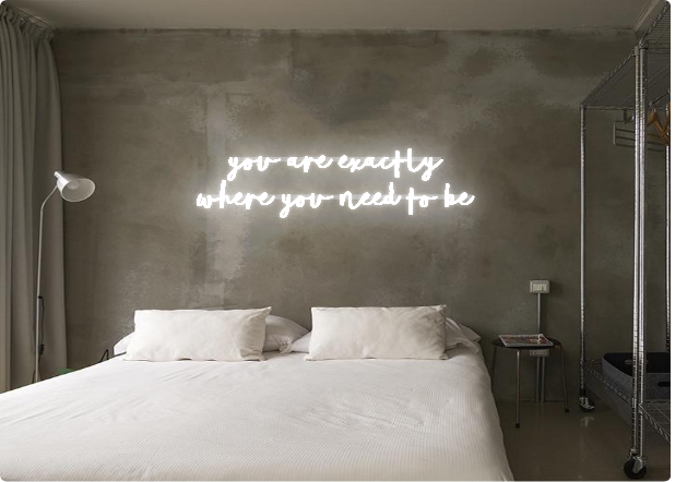 Custom order: you are exactly 
where you need to be