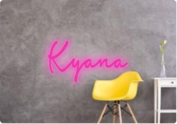 Custom text: Kyana