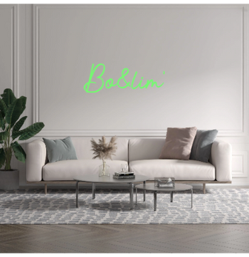 Custom text: Bo&lim