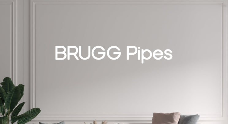 Custom text: BRUGG Pipes
