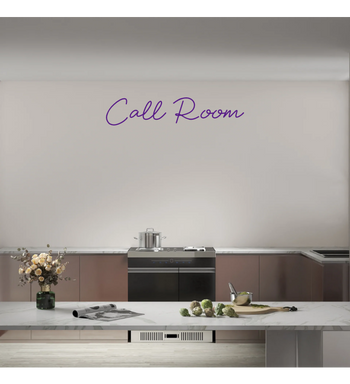 Custom text: Call Room