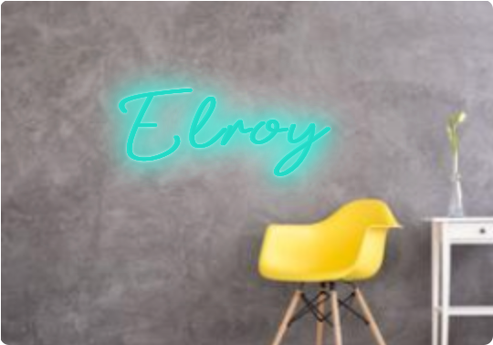 Custom text: Elroy