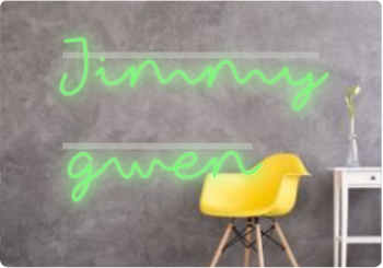 Custom text: Jimmy 
gwen